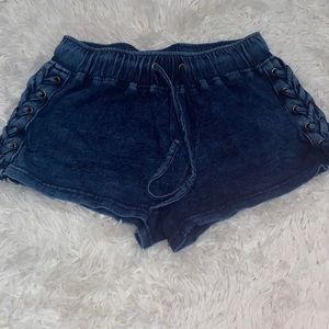 Fashion Nova Denim Me Shorts